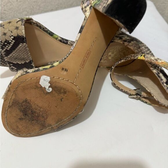 VINCE CAMUTO WINDERLY ANKLE STRAP SANDAL SIZE 9 - Picture 7 of 9